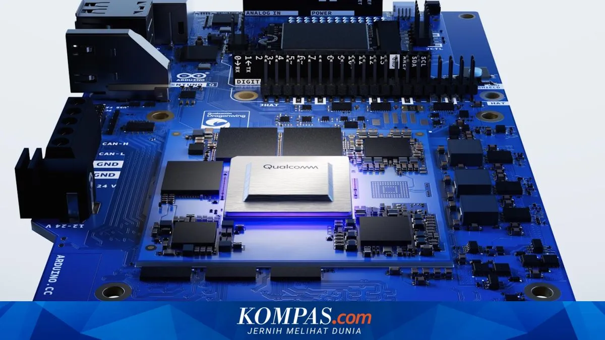 Qualcomm Perkenalkan Arduino Ventuno Q, Komputer Papan Tunggal untuk Proyek Robotik dan AI