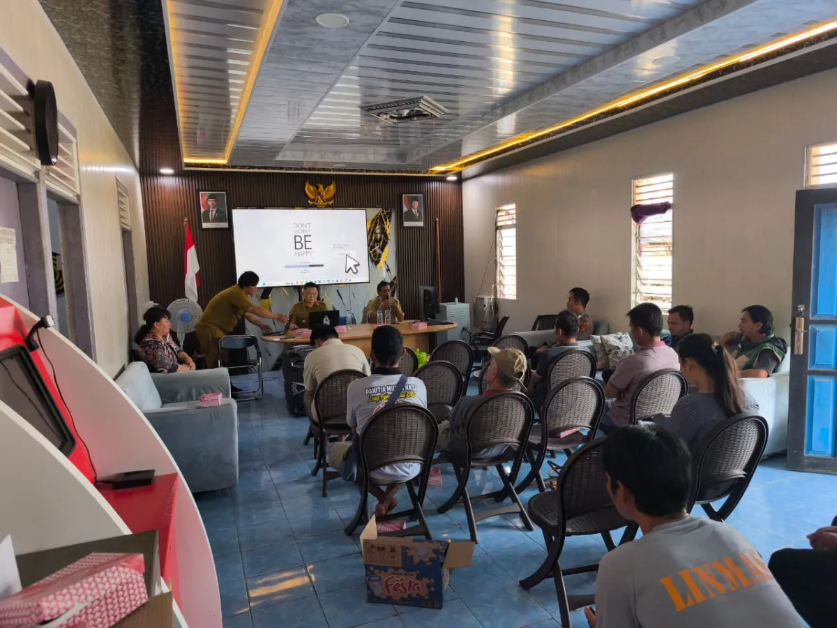 Polsek Muara Ancalong Kawal Rapat Pra-APBDes dan Penetapan BLT Desa Long Pejeng 2026