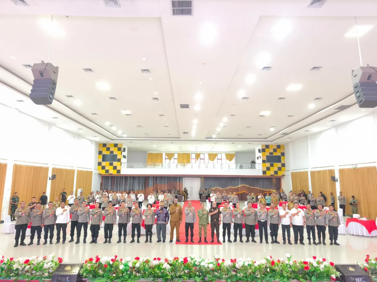 Polda Papua Barat Gelar Rapim 2026, Bahas Konsolidasi dan Arah Kebijakan Pengamanan