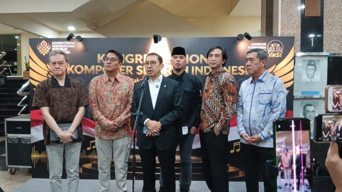 Fadli Zon Apresiasi Kongres Nasional Komposer, Janji Fasilitasi Penguatan Tata Kelola Hak Cipta dan Royalti