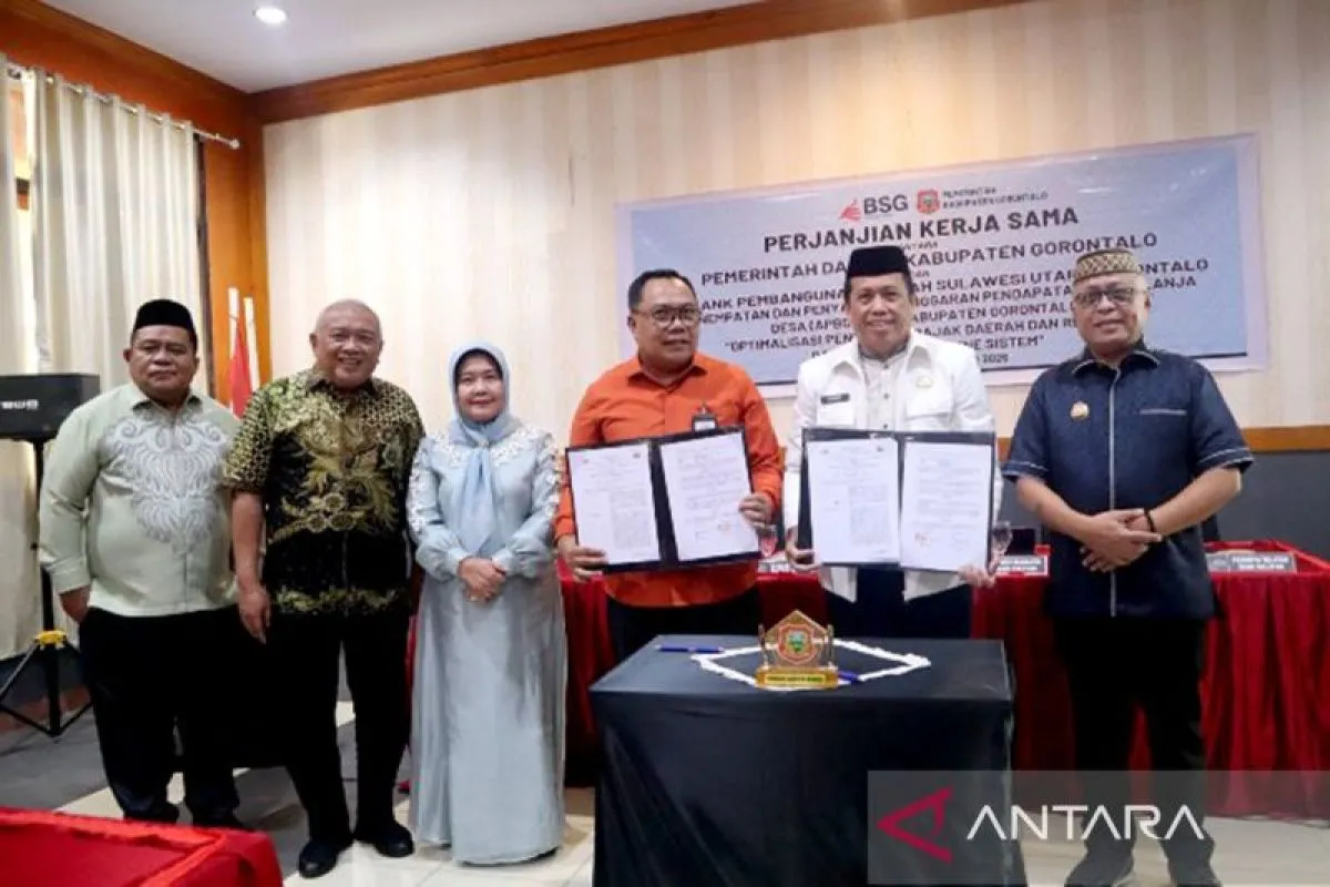 Pemkab Gorontalo Gandeng Bank SulutGo Percepat Digitalisasi Pengelolaan Keuangan Desa