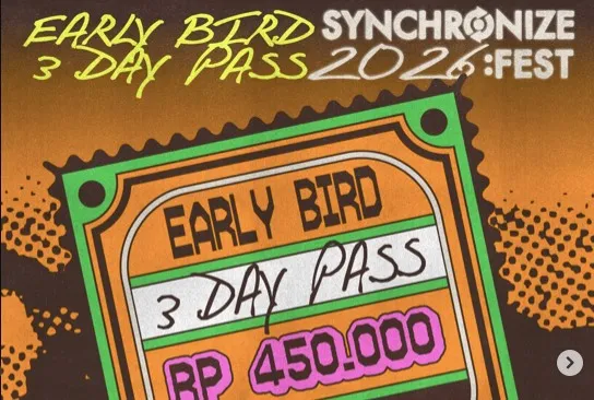 Synchronize Fest 2026 Gandeng Seniman Visual untuk Hadirkan Pengalaman Spesial di Kemayoran