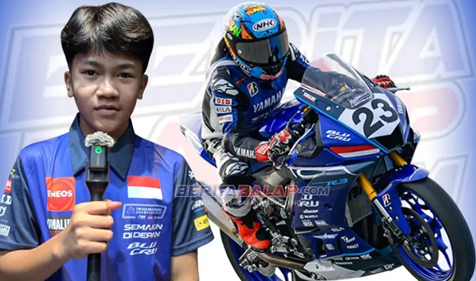 Sabian Fathul Ilmi, Pembalap 13 Tahun Proyeksi Yamaha Indonesia untuk R3 bLU cRU Asia Pasific 2026
