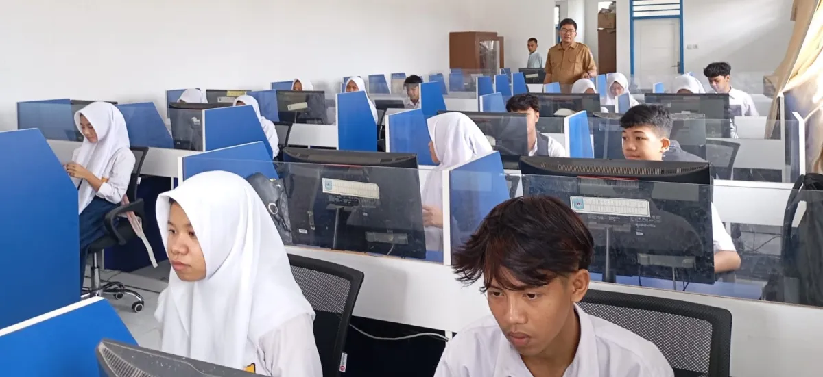 Gladi TKA di SMPN 19 Mataram Berjalan Lancar, Sekolah Pastikan Komputer dan Internet Siap