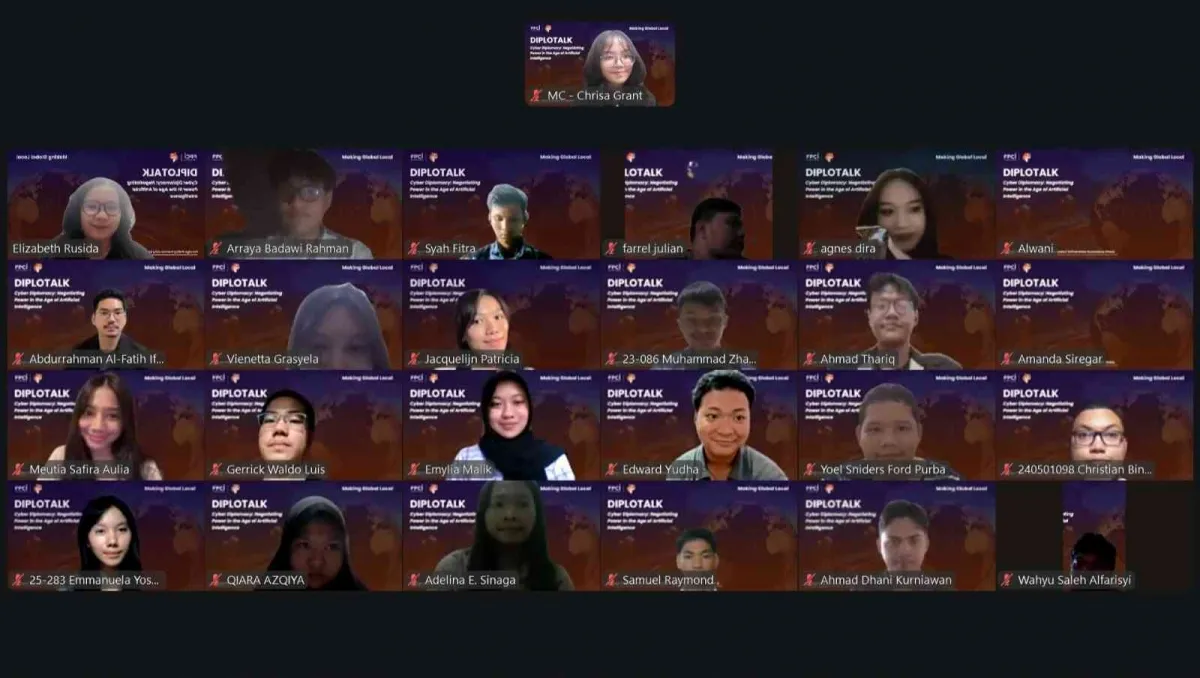 FPCI Chapter USU Gelar DiploTalk Bahas Urgensi Diplomasi Siber di Era Kecerdasan Buatan