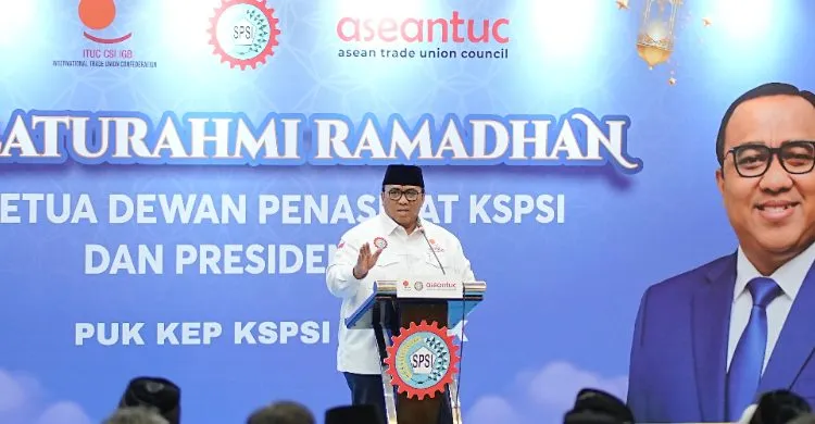 Silaturahmi Ramadan KSPSI di Bekasi, Andi Gani Sampaikan Agenda Buruh Nasional dan Rencana Kehadiran Presiden di May Day 2026