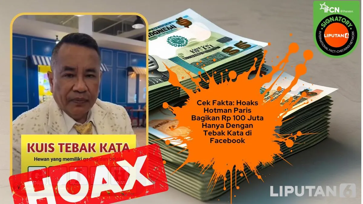 Hoaks Mengatasnamakan Hotman Paris Marak di Media Sosial, Modus Promosi Judol hingga Bagi-bagi Uang