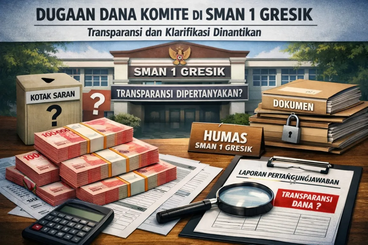 Iuran "Uang Komite" di SMAN 1 Gresik Jadi Sorotan, Wali Murid Menanti Transparansi dan Klarifikasi Sekolah