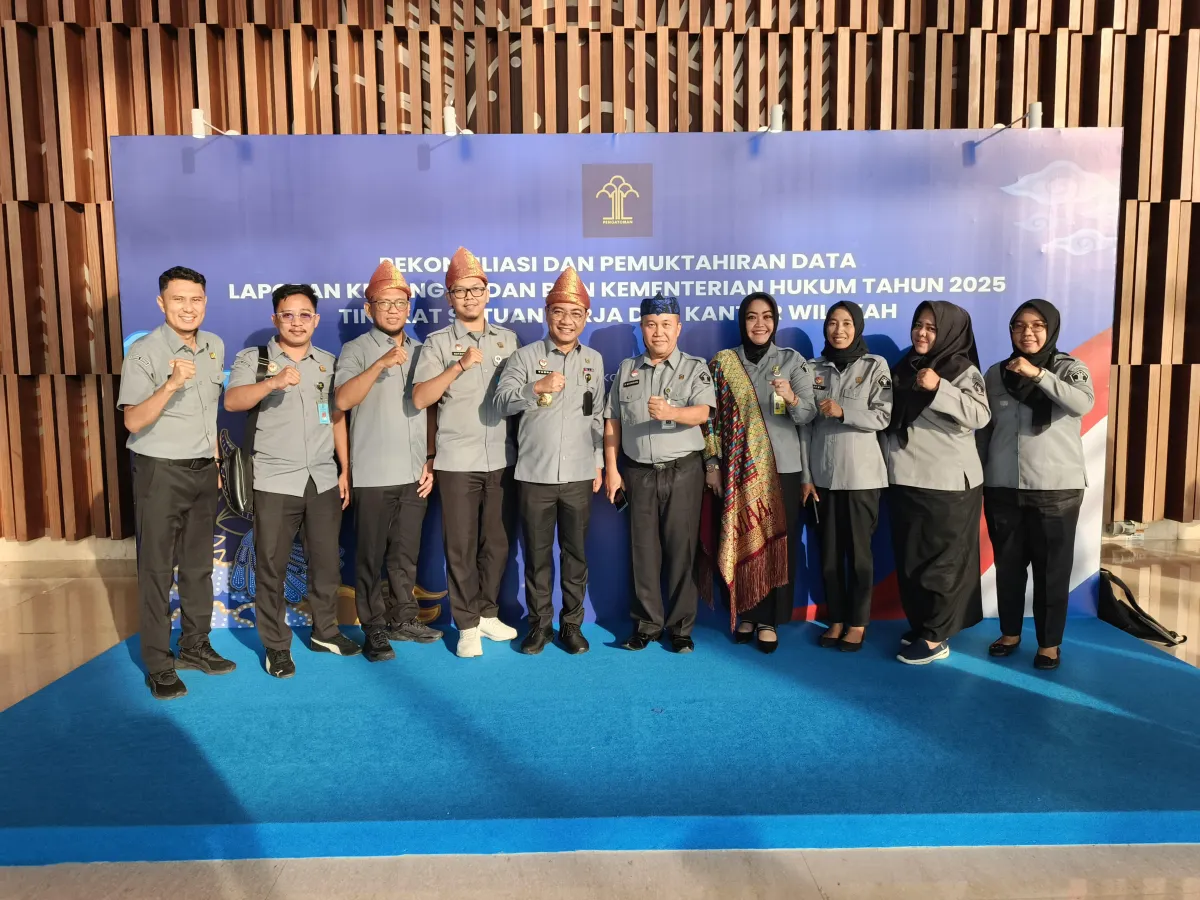 Kementerian Hukum Gelar Rekonsiliasi dan Pemutakhiran Data Laporan Keuangan dan BMN 2025 di Tangerang