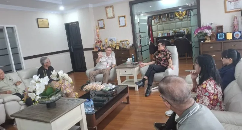 Bupati Joune Ganda Terima Kunjungan Peneliti BRIN, Dorong Pembangunan Minahasa Utara Berbasis Riset