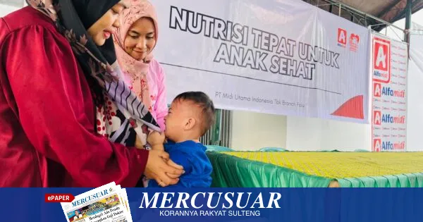 Alfamidi dan Puskesmas Kawatuna Gelar Edukasi Gizi untuk Keluarga Balita di Palu