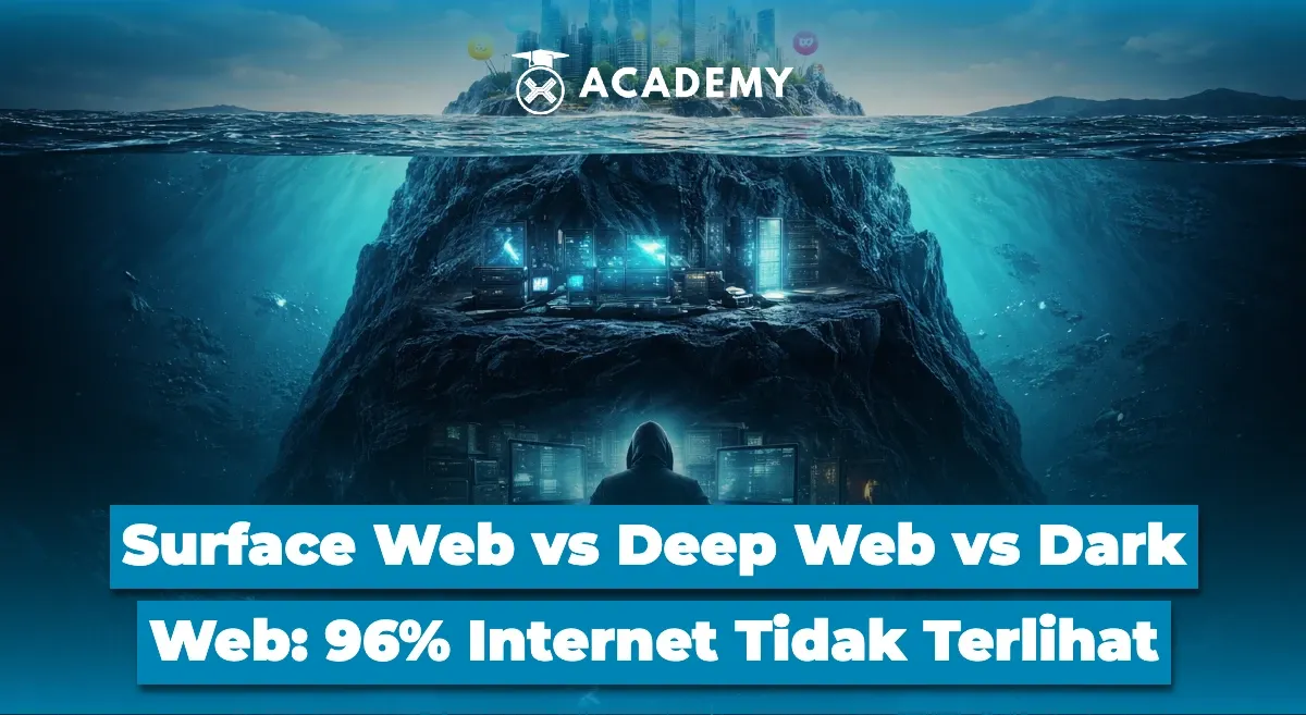 Surface Web, Deep Web, dan Dark Web: Bagian Terbesar Internet Tidak Tampak di Mesin Pencari
