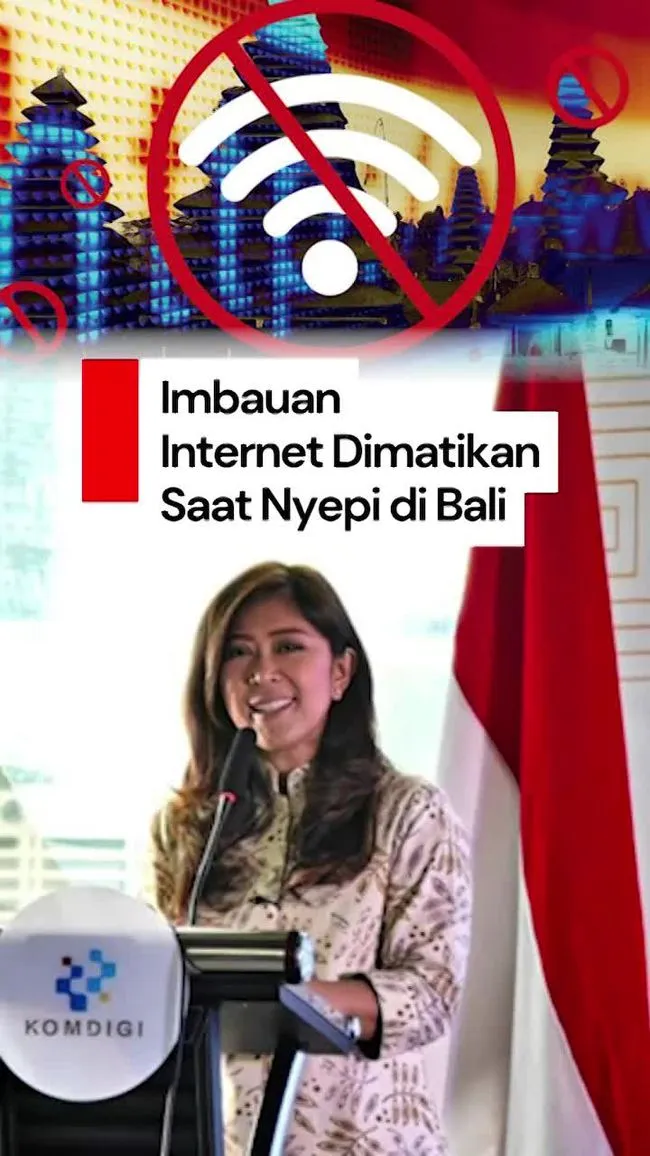 Kemkomdigi Minta Layanan Internet Seluler dan Siaran TV Dihentikan Sementara Saat Nyepi di Bali
