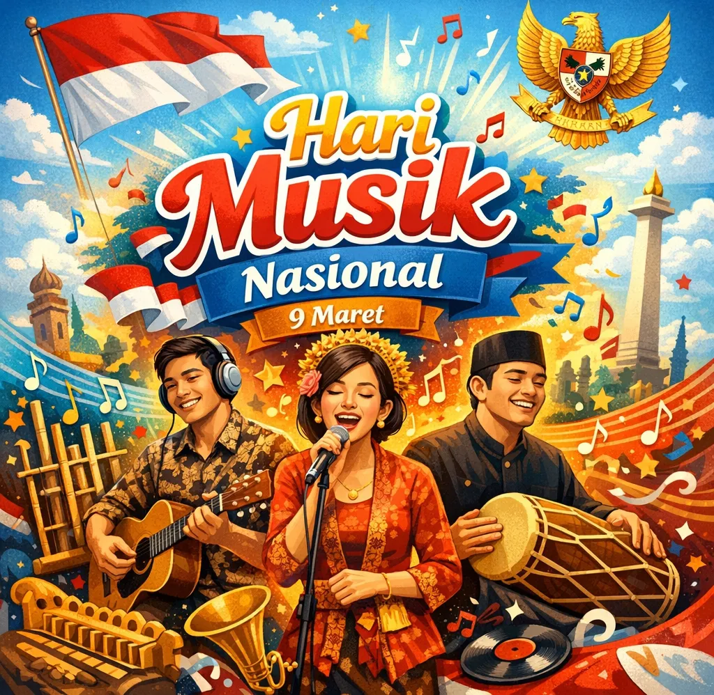 Hari Musik Nasional 2026: Momentum Mengapresiasi Karya dan Peran Insan Musik Indonesia