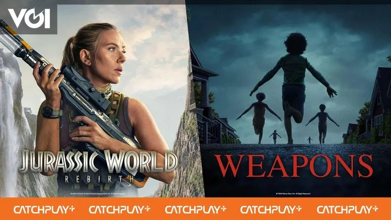 Daftar Film dan Serial Terbaru September 2025: Jurassic World Rebirth hingga Weapons