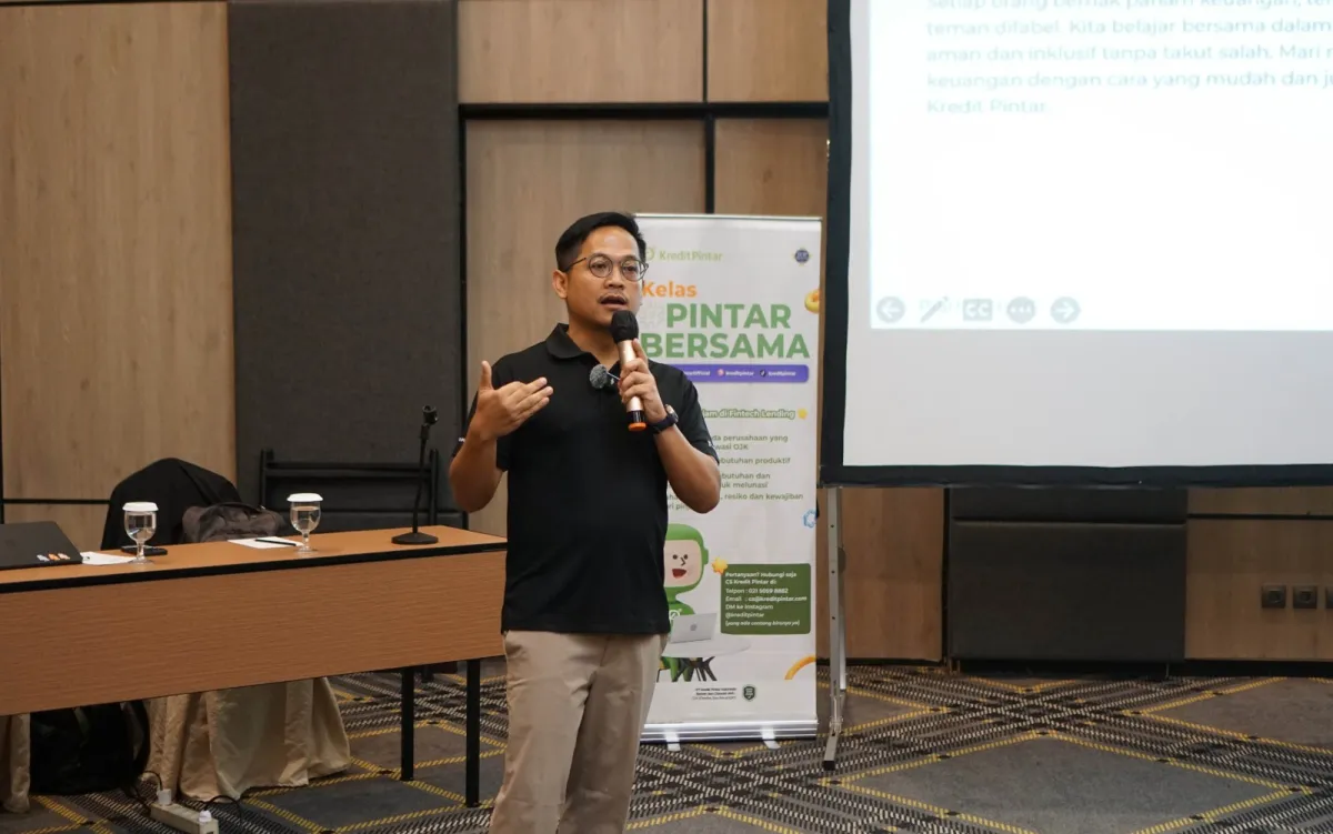Kredit Pintar Gandeng PPDI Gelar Kelas Literasi Keuangan untuk Penyandang Disabilitas