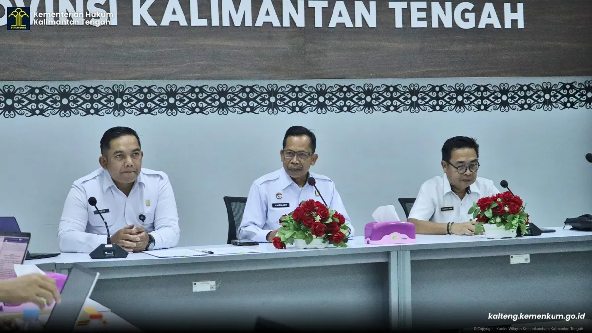 Ranperbup Perubahan Kebijakan Akuntansi Barito Utara Diharmonisasi di Kanwil Kemenkum Kalteng
