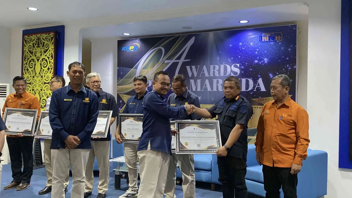 Lapas Narkotika Samarinda Raih Dua Penghargaan Pengelolaan Keuangan Tahun Anggaran 2025