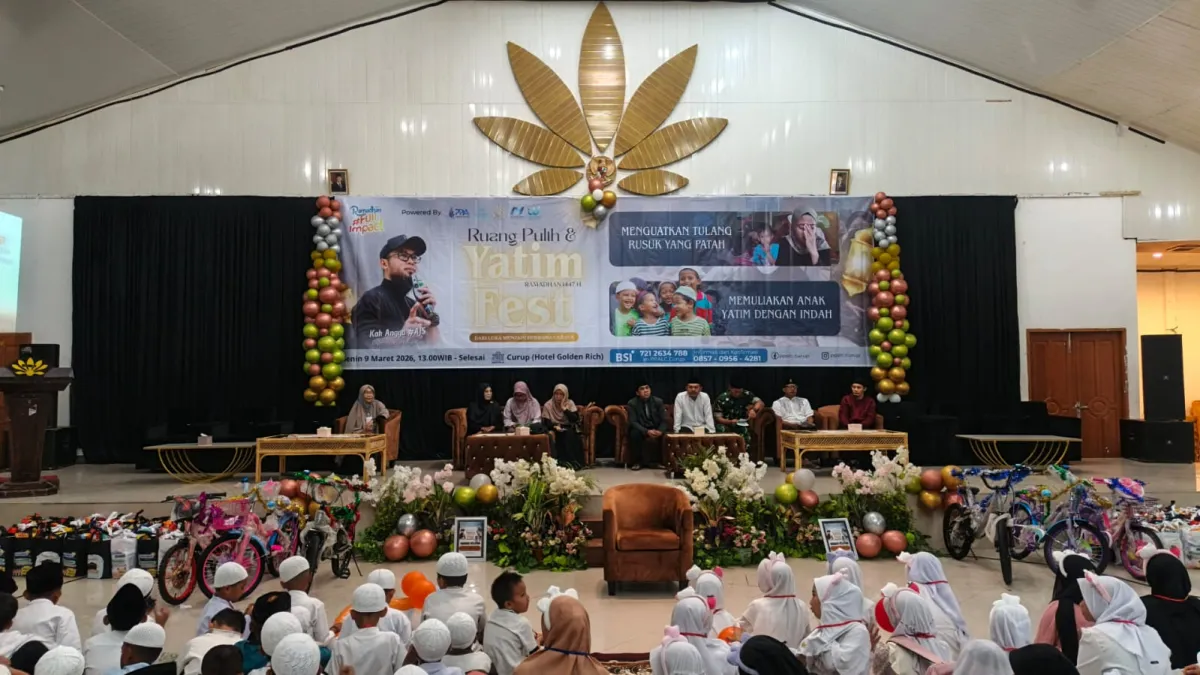 Yatim Fest Curup Ramadan 1447 H Digelar, Pemkab Rejang Lebong Apresiasi Kepedulian untuk Anak Yatim