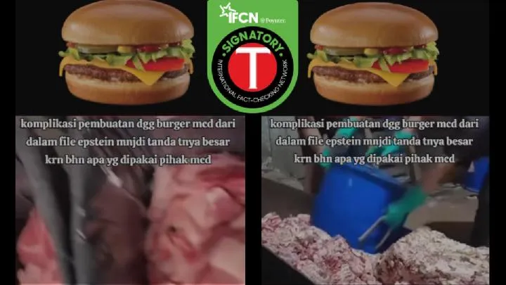 Klaim “Epstein Files” Ungkap McDonald’s Gunakan Daging Manusia Dipastikan Keliru
