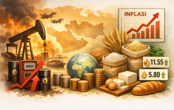 Konflik Timur Tengah Dinilai Tambah Tekanan Inflasi, Pengamat Wanti-wanti Risiko Kenaikan Harga Energi dan Pangan