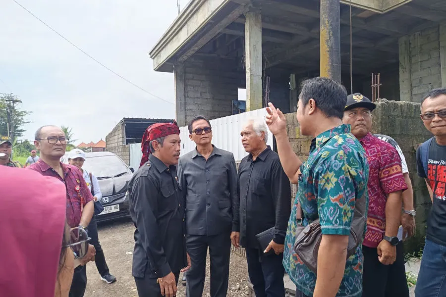 DPRD Tabanan Temukan Dugaan Pelanggaran Tata Ruang di Kediri, Minta Penindakan Tegas