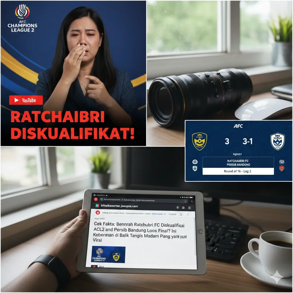Cek Fakta Isu Ratchaburi FC Didiskualifikasi dari ACL2 dan Persib Bandung Lolos Final