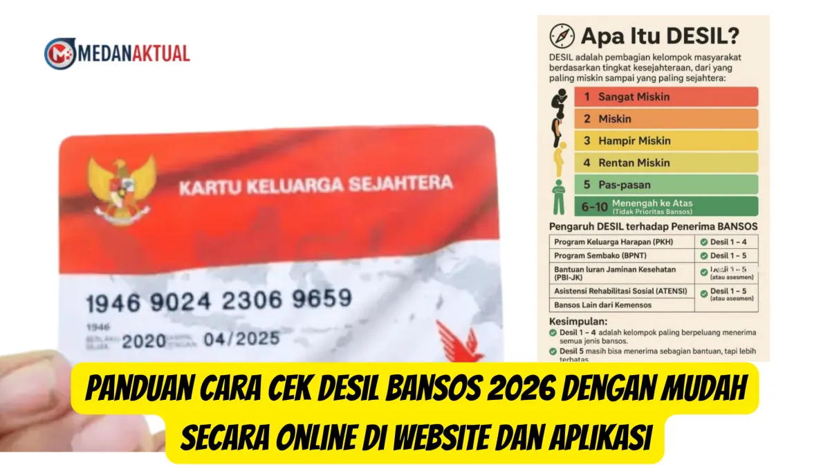 Panduan Cek Desil Bansos 2026 Secara Online lewat Situs dan Aplikasi Kemensos
