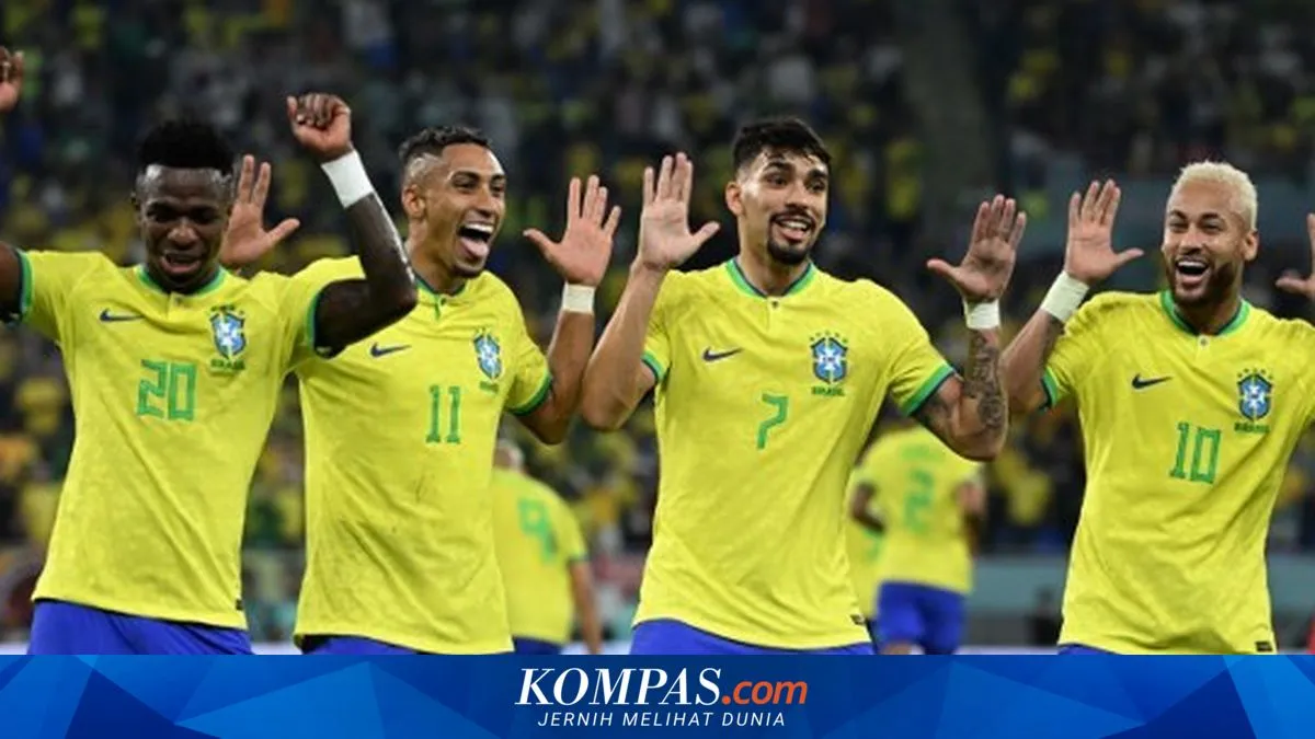 Brasil Umumkan Skuad FIFA Maret 2026, Neymar Kembali Absen