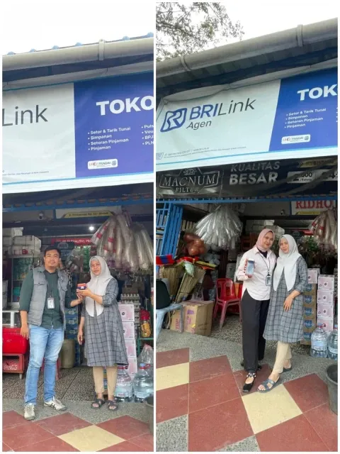 Jaringan BRILink BRI BO Stabat Menjangkau Pelosok Kabupaten Langkat