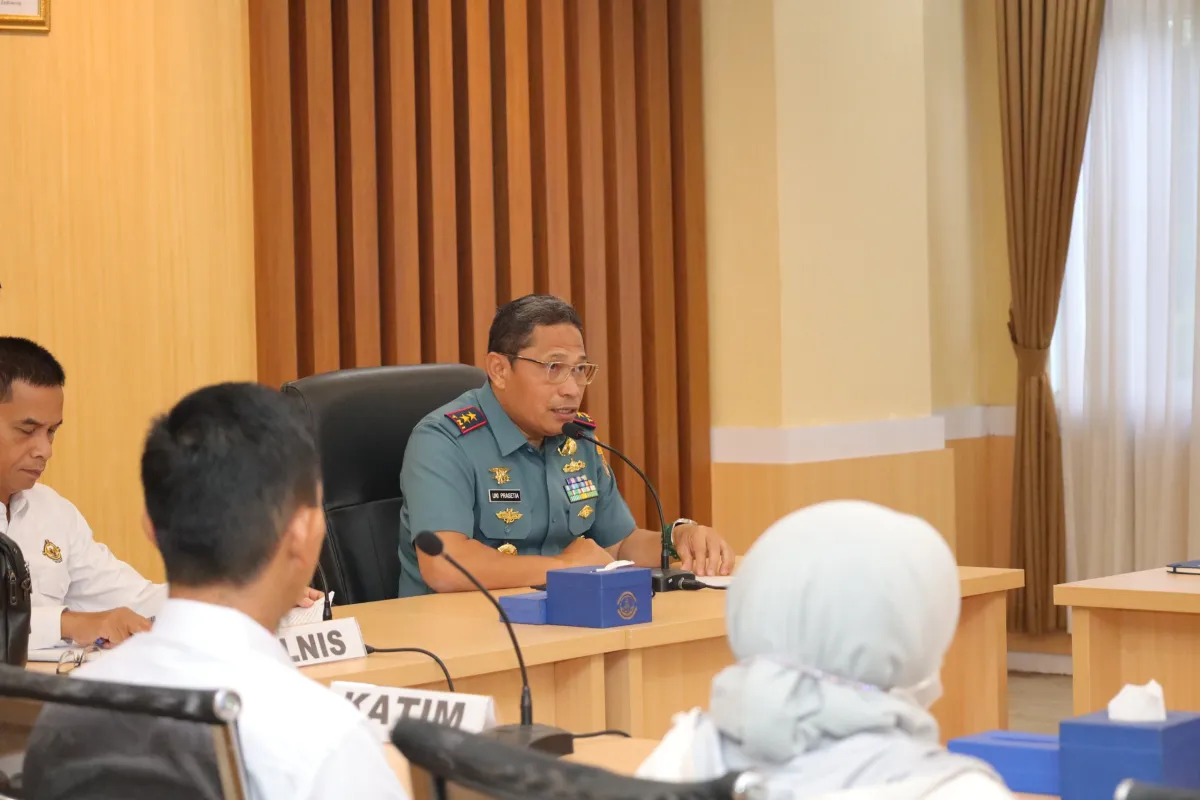 Dankodaeral III Terima Tim BPK RI untuk Pemeriksaan Terinci Keuangan TNI AL Tahun 2025