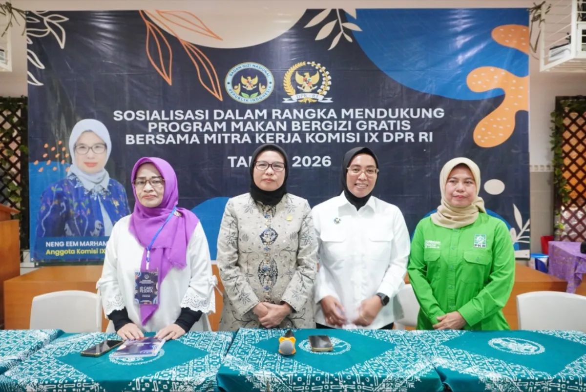 Sosialisasi Program Makan Bergizi Gratis di Cianjur, DPR Nilai Berpotensi Perbaiki Gizi Anak dan Ekonomi Desa