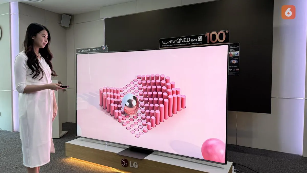 LG Rilis TV QNED evo AI QNED86 hingga 100 Inci, Andalkan Mini LED dan Prosesor AI Gen2