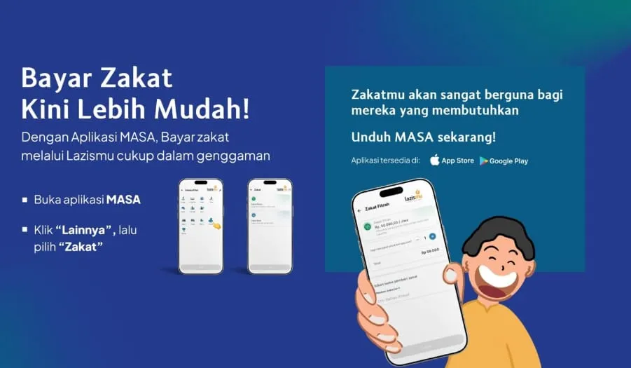 Lazismu Integrasikan Pembayaran ZIS di Aplikasi MASA untuk Perluas Layanan Donasi Digital