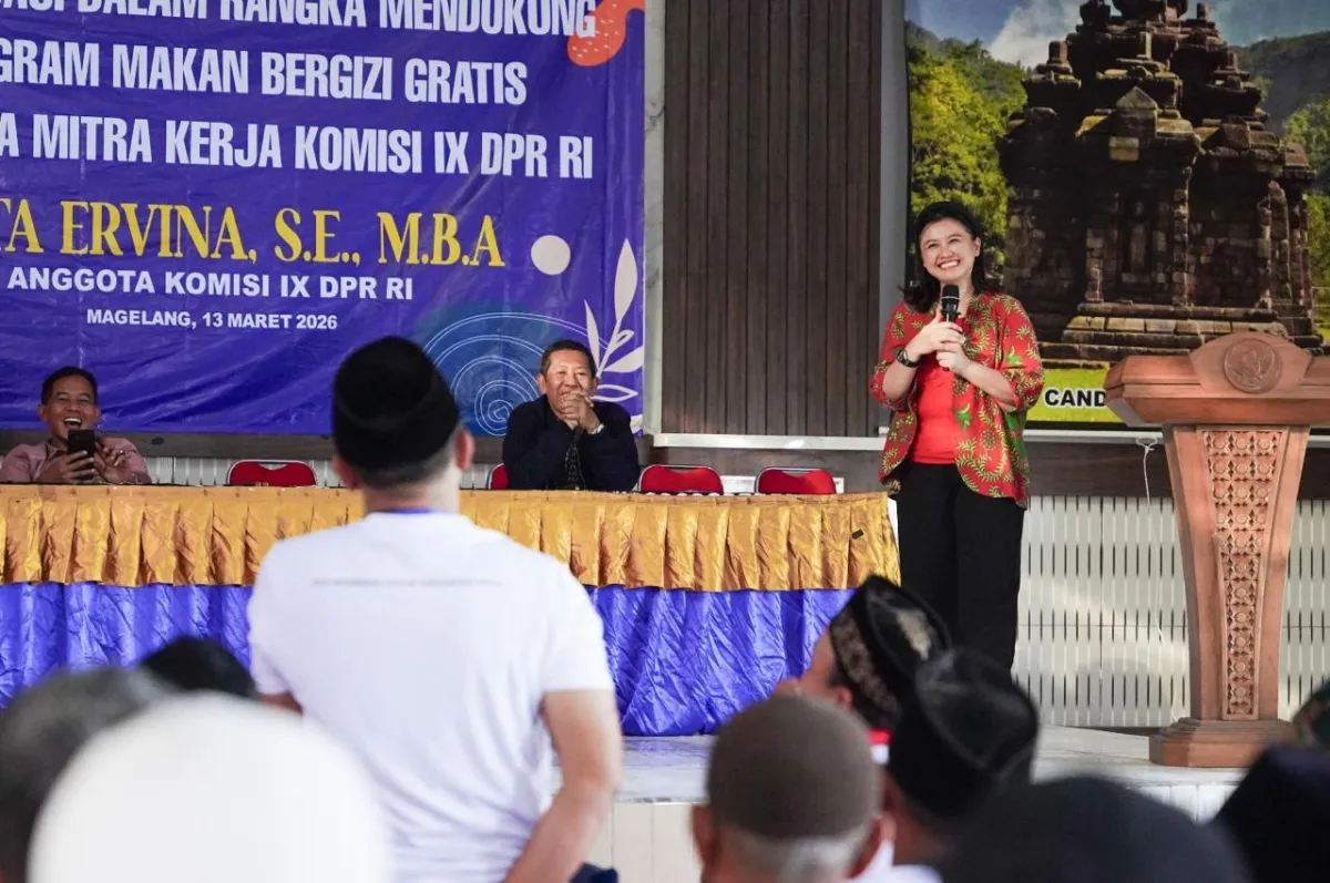 Sosialisasi Program Makan Bergizi Gratis di Magelang, DPR Tekankan Peran Gizi bagi Masa Depan Anak