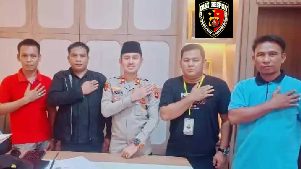 DPC FRIC Musi Banyuasin Kunjungi Polsek Sanga Desa, Bahas Sinergi Kamtibmas di Program Jelajah Kemitraan