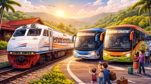 Tiket Mudik Gratis Jabar 2026 Masih Tersedia, Warga Bisa Cek di Aplikasi Sapawarga