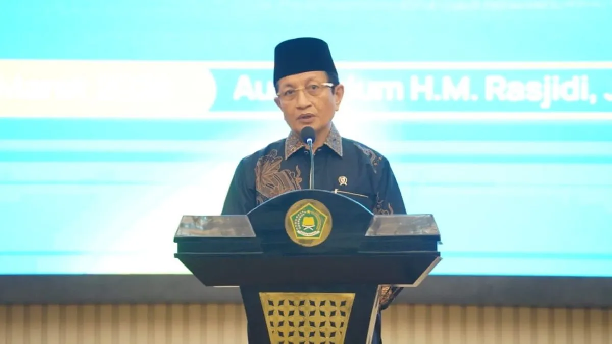 Cek Fakta: Video Menag Nasaruddin Umar Disebut Gelar Kuis Tebak Kata Berhadiah Rp 40 Juta Ternyata Manipulasi