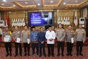 Kapolresta Jambi dan Pejabat Polda Hadiri Penyerahan Opini Ombudsman RI 2025 soal Pelayanan Publik