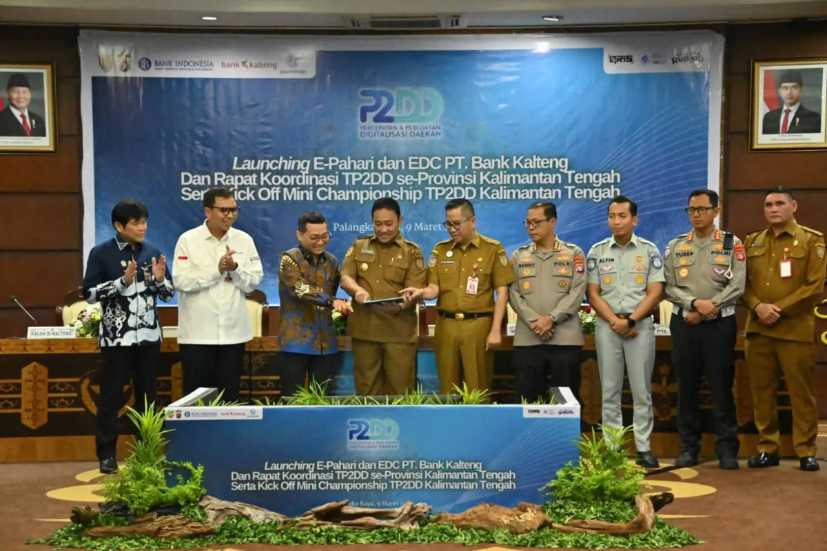 Pemprov Kalteng Luncurkan Aplikasi E-PAHARI untuk Pembayaran Pajak Kendaraan Secara Daring
