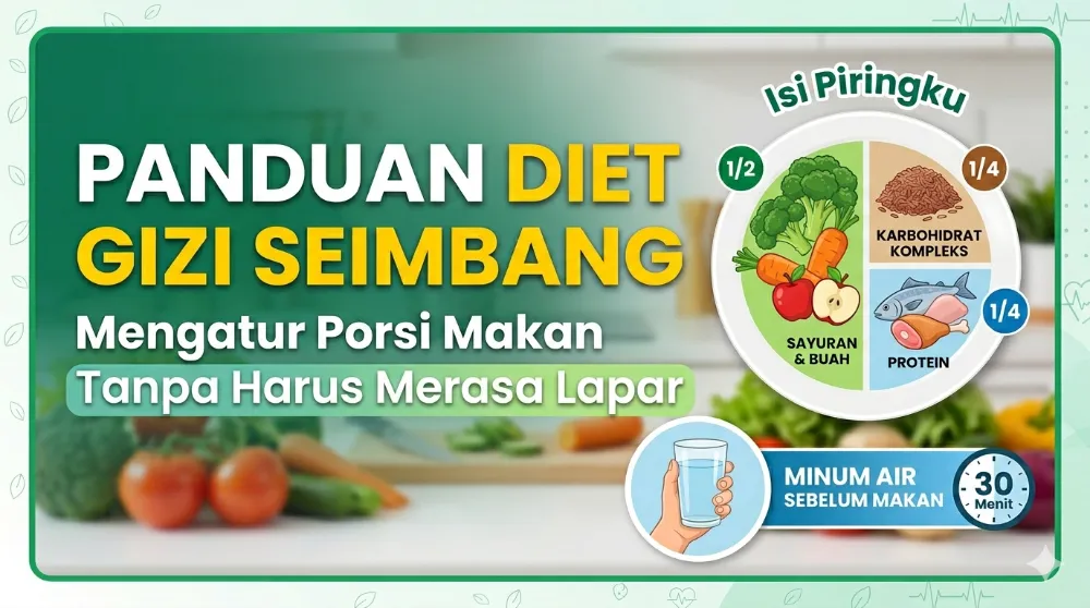 Panduan Diet Gizi Seimbang: Mengatur Porsi Makan Tanpa Harus Merasa Lapar