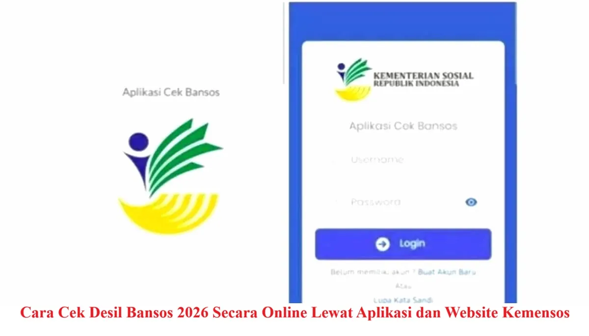 Panduan Cek Desil Penerima Bansos 2026 Secara Online Lewat Aplikasi dan Situs Kemensos