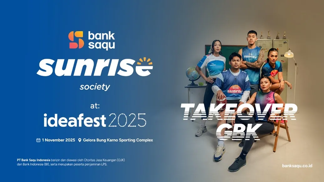 Bank Saqu dan Pevita Pearce Angkat Filosofi “The Power of Early” di IdeaFest 2025, Perkenalkan Buku Baru