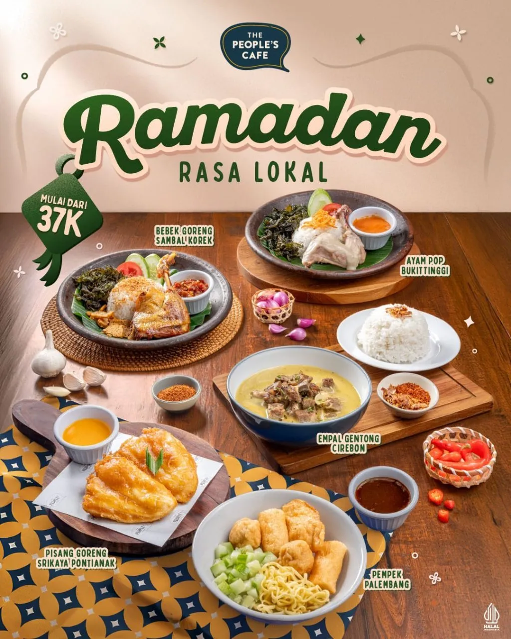 The People’s Cafe Luncurkan Menu “Ramadan Rasa Lokal” dan Gelar “Hajatan Warlok Ramadan” di Sejumlah Kota