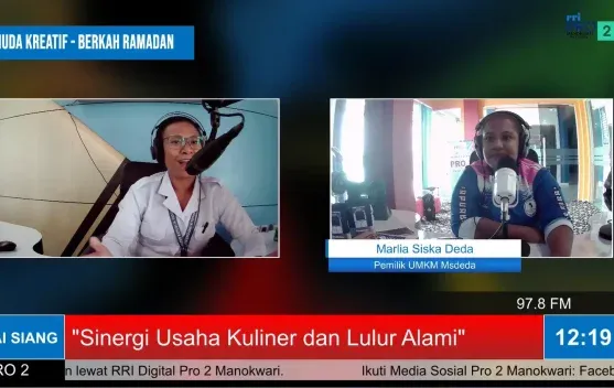 UMKM Ms Deda di Manokwari Padukan Lulur Alami dan Olahan Ubi Lumer Coklat
