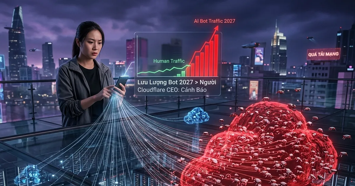 CEO Cloudflare Prediksi Lalu Lintas Bot AI Lampaui Manusia pada 2027