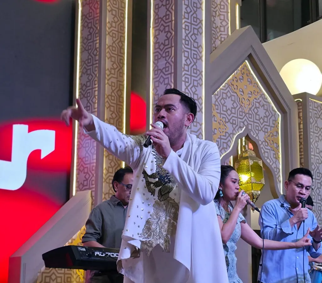King Nassar Hibur Pengunjung di Serenity Aura Ramadan 2026 Lippo Mall Nusantara