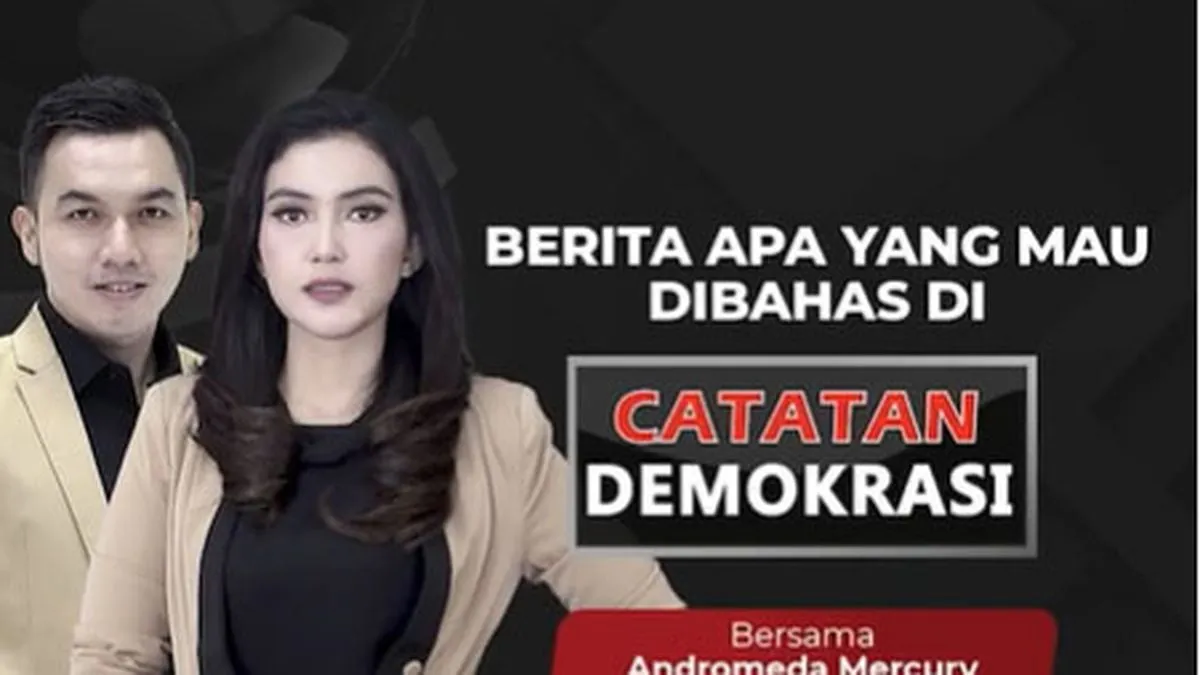 Jadwal Acara tvOne Selasa, 28 Mei 2024: Kabar Arena Pagi hingga Catatan Demokrasi