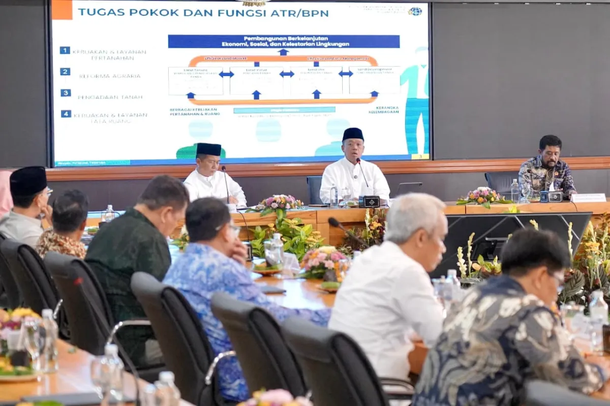 Menteri ATR/BPN Minta Pemda NTB Percepat RDTR untuk Permudah Perizinan Investasi