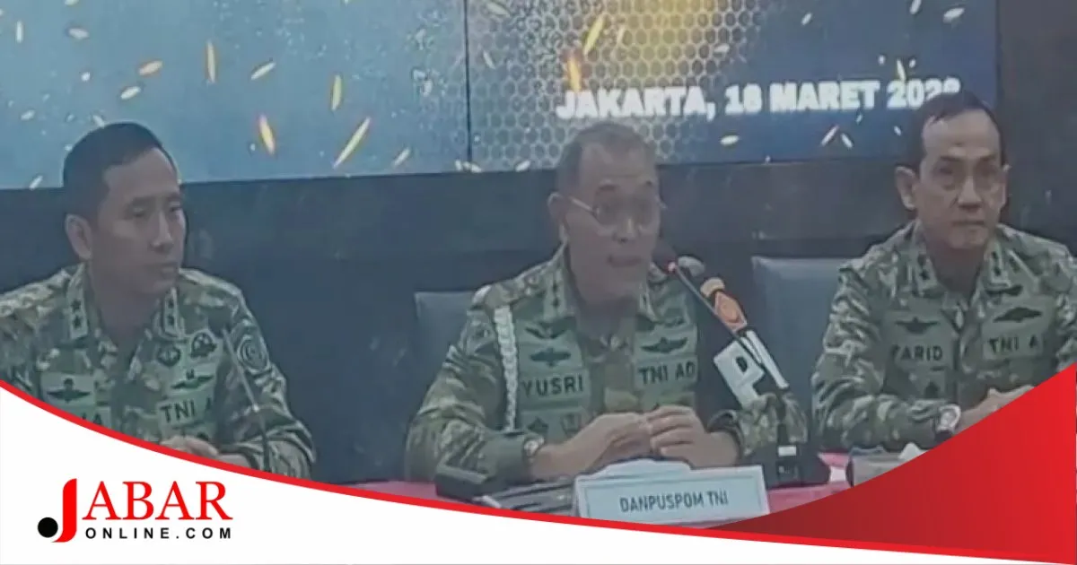 Analis UNAS Apresiasi Transparansi TNI dalam Penanganan Kasus Penyiraman Air Keras terhadap Aktivis KontraS